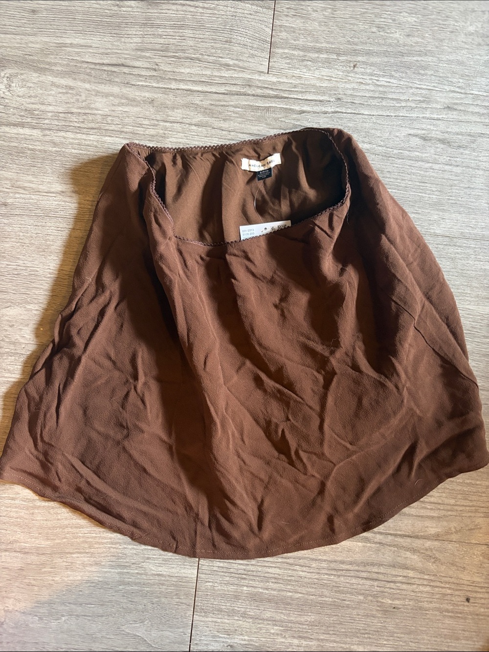 American Eagle Outfitters Brown Circle Skirt